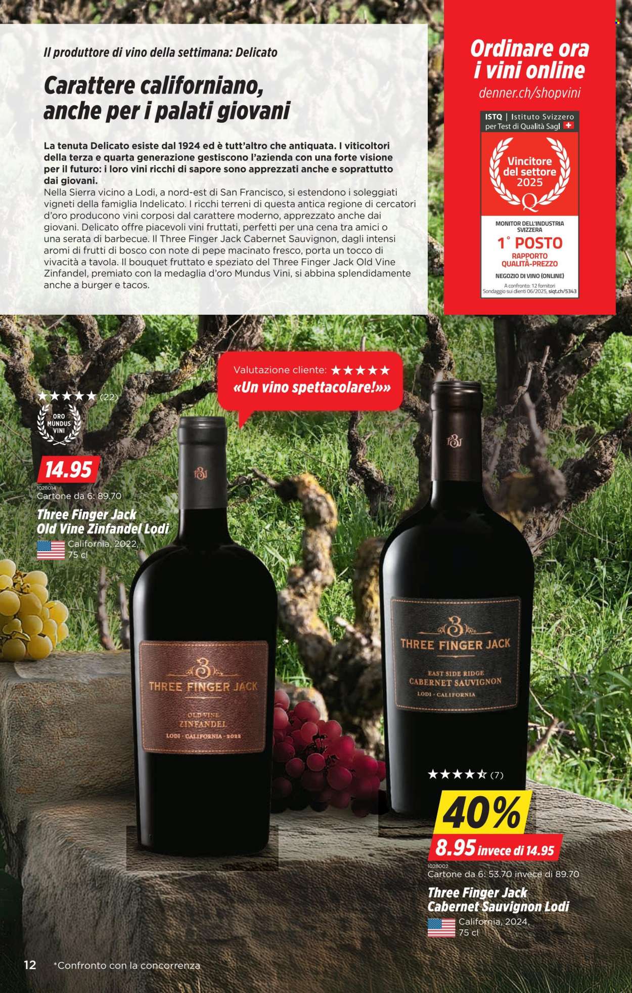 Volantino Denner - 16.4.2026 - 22.4.2026. Pagina 12. Pagina 12