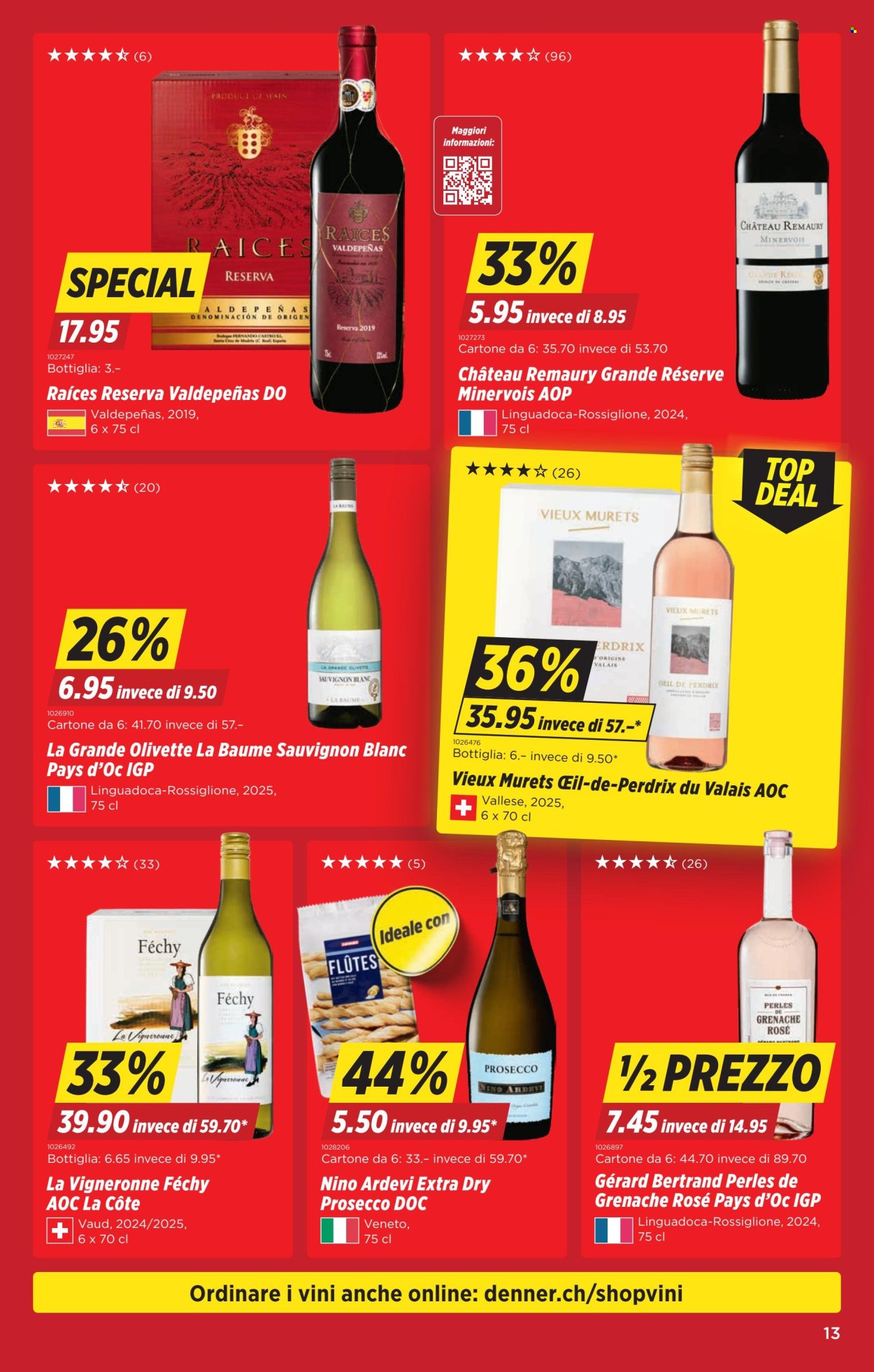 Volantino Denner - 16.4.2026 - 22.4.2026. Pagina 13. Pagina 13