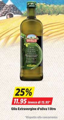 Olio Extravergine d’oliva 1 litro