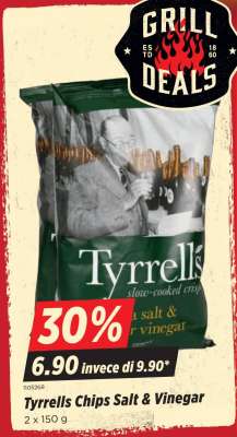 Tyrrells Chips Salt & Vinegar