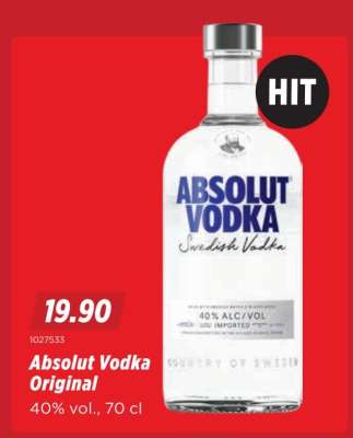 Absolut Vodka Original