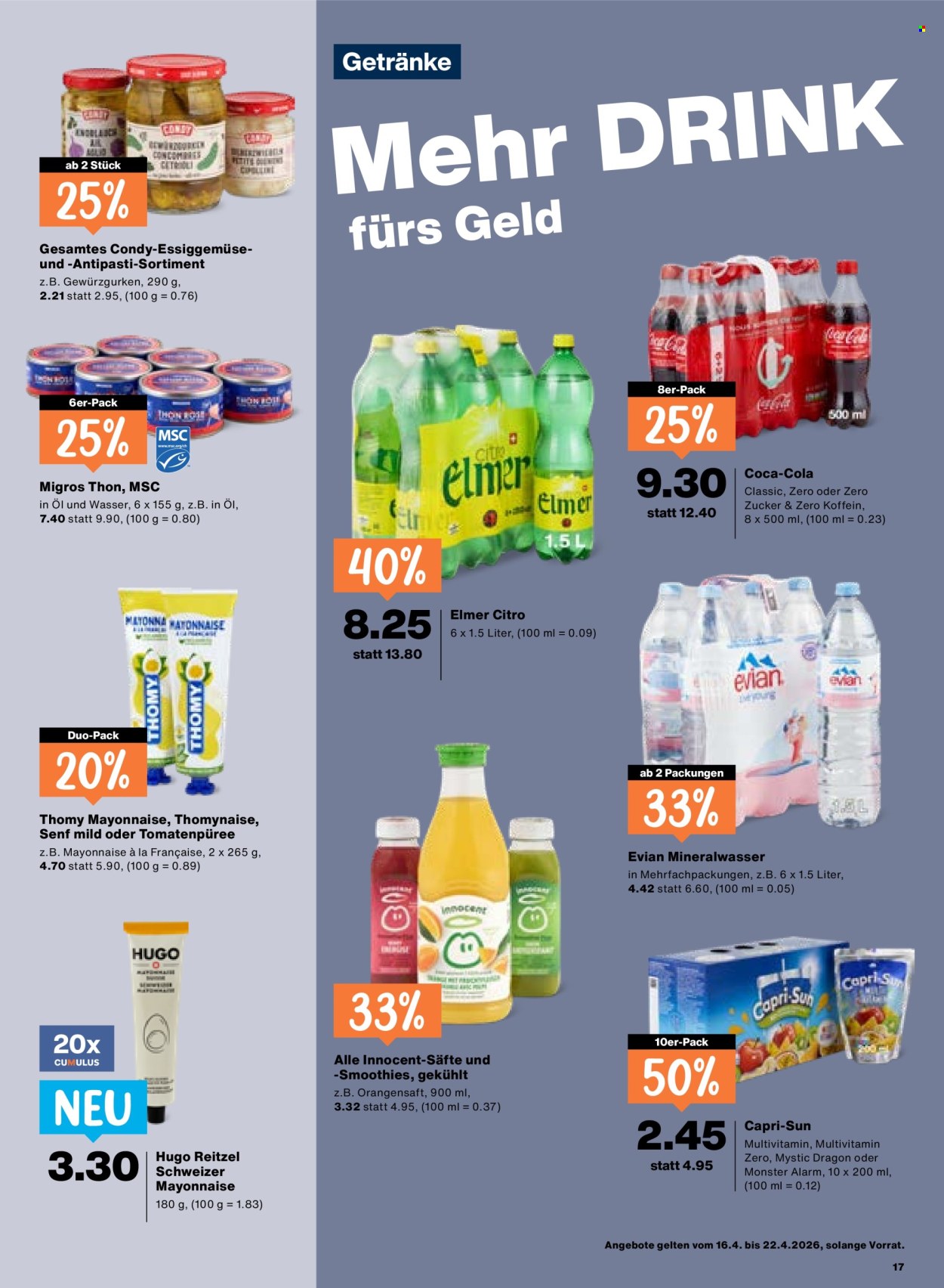 Volantino Migros - 16.4.2026 - 22.4.2026. Pagina 17. Pagina 17