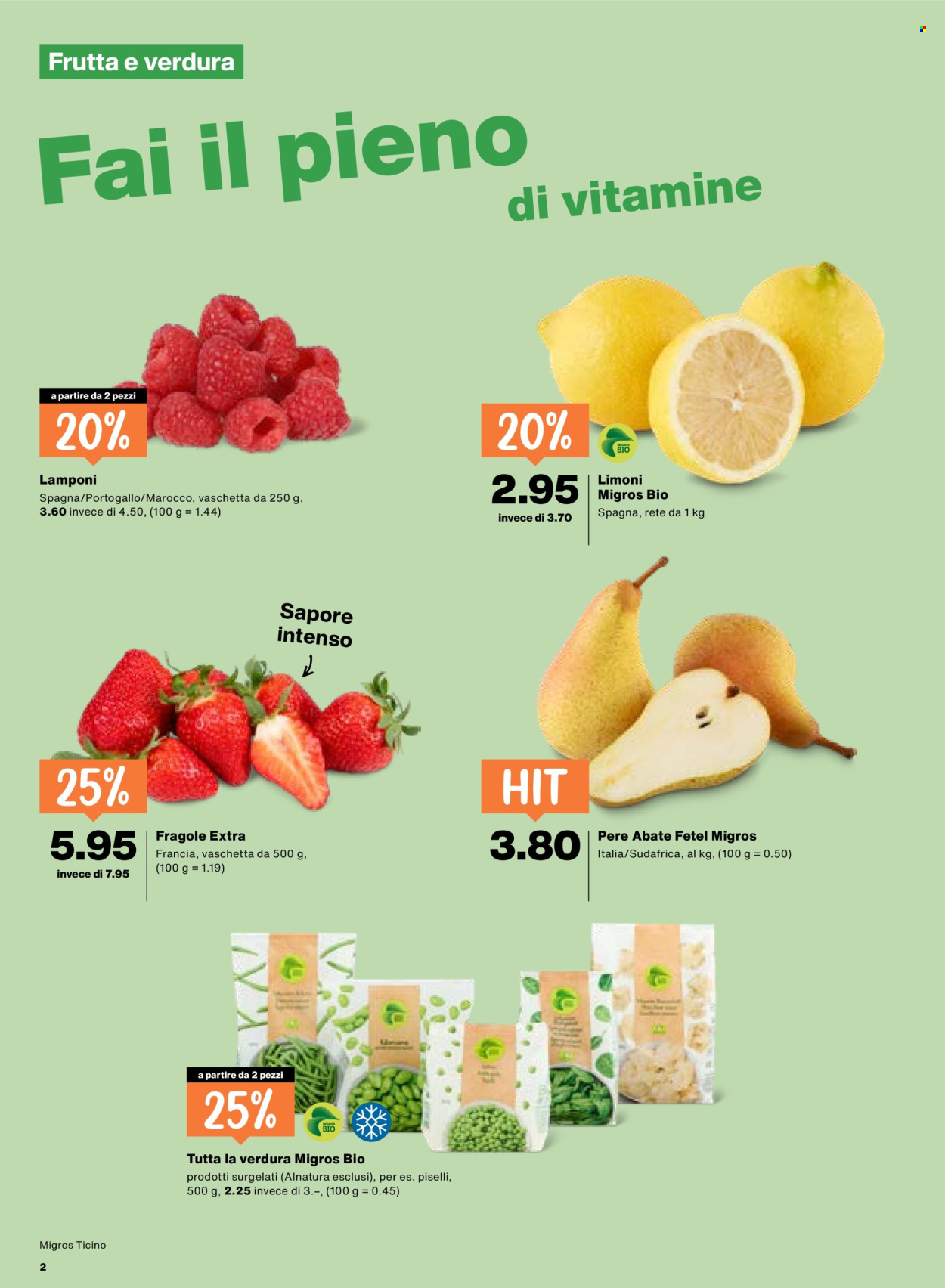 Volantino Migros - 16.4.2026 - 22.4.2026. Pagina 2. Pagina 2