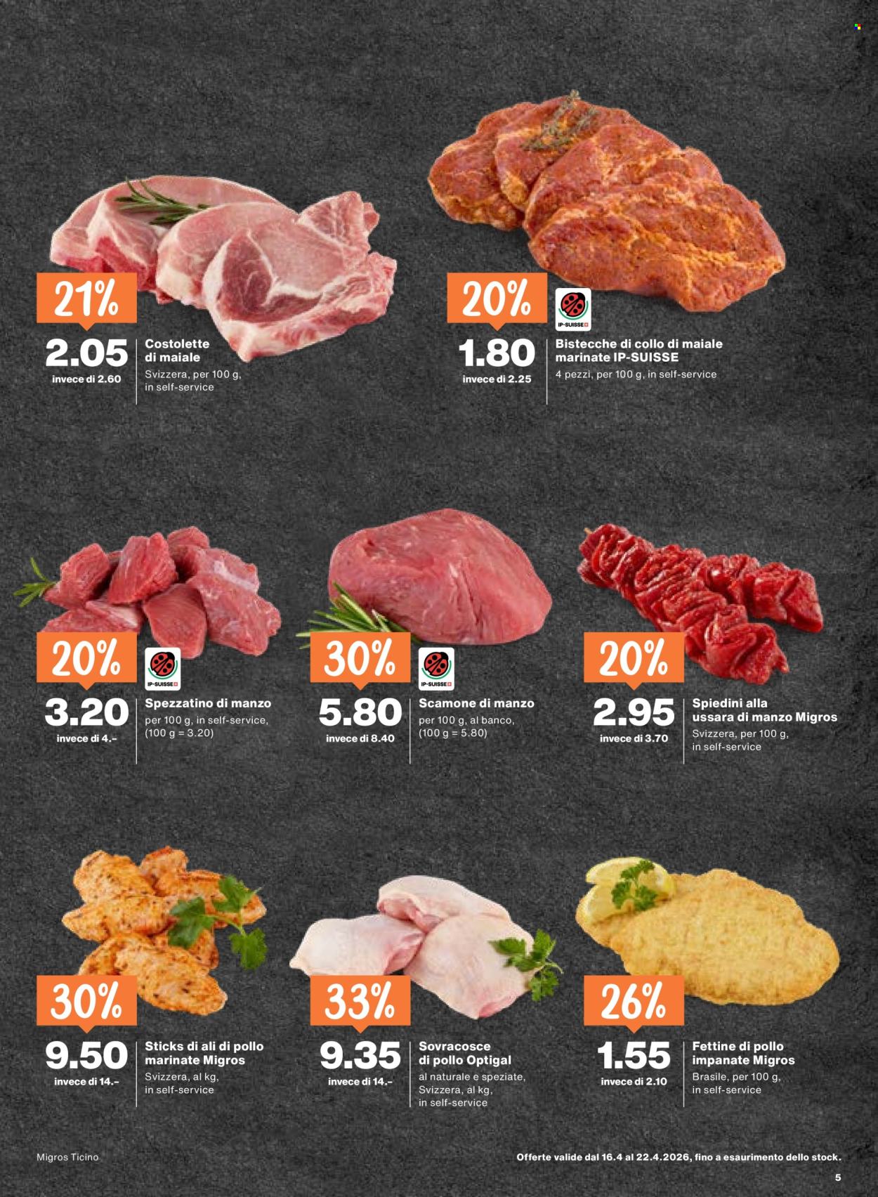 Volantino Migros - 16.4.2026 - 22.4.2026. Pagina 5. Pagina 5