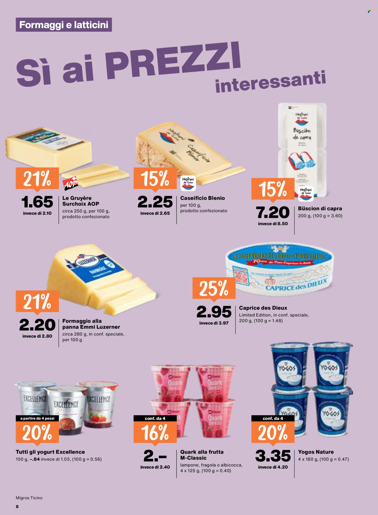 Volantino Migros - 16.4.2026 - 22.4.2026. Pagina 8. Pagina 8