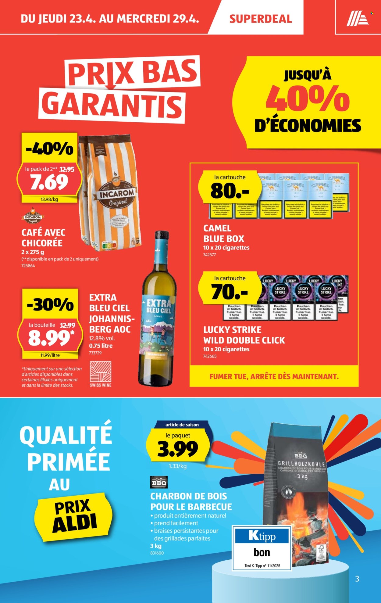 Volantino Aldi - 23.4.2026 - 29.4.2026. Pagina 3. Pagina 3