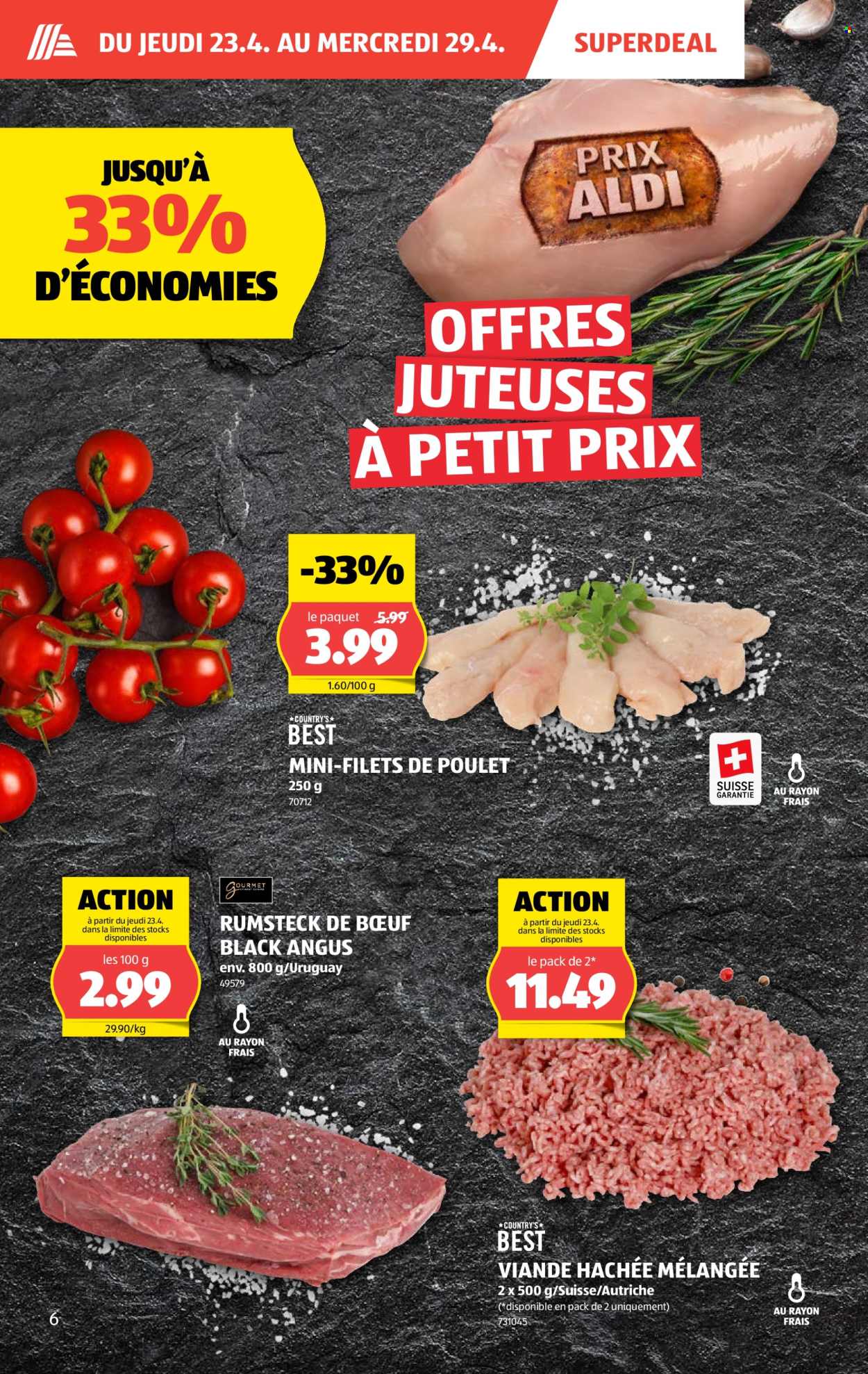 Volantino Aldi - 23.4.2026 - 29.4.2026. Pagina 6. Pagina 6