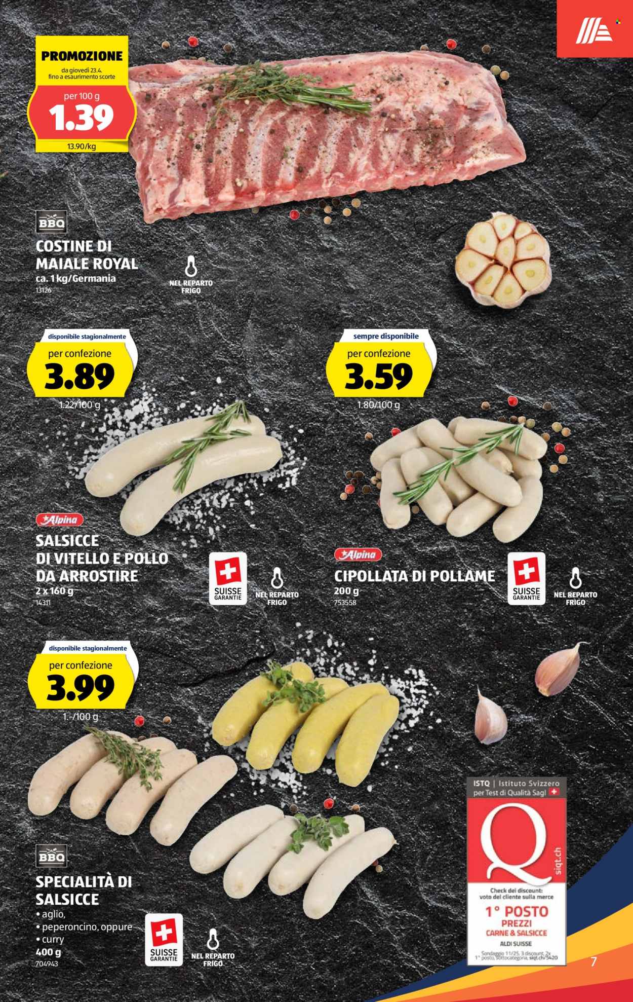 Volantino Aldi - 23.4.2026 - 29.4.2026. Pagina 7. Pagina 7