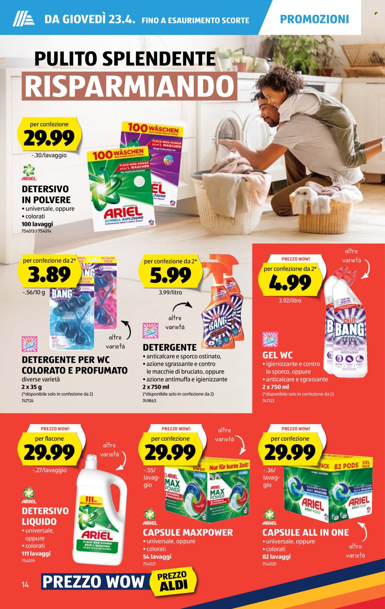 Volantino Aldi - 23.4.2026 - 29.4.2026. Pagina 14. Pagina 14