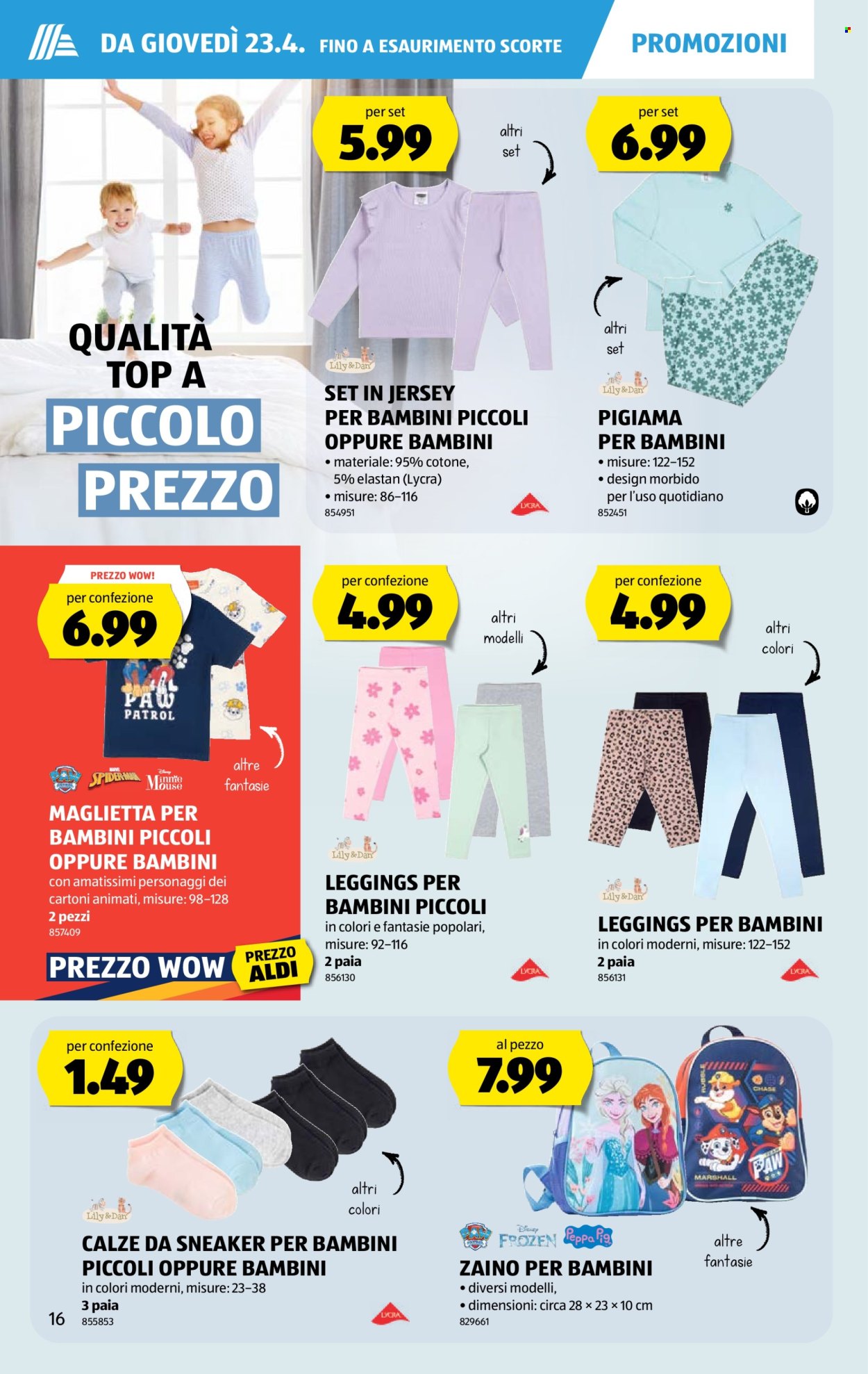 Volantino Aldi - 23.4.2026 - 29.4.2026. Pagina 16. Pagina 16