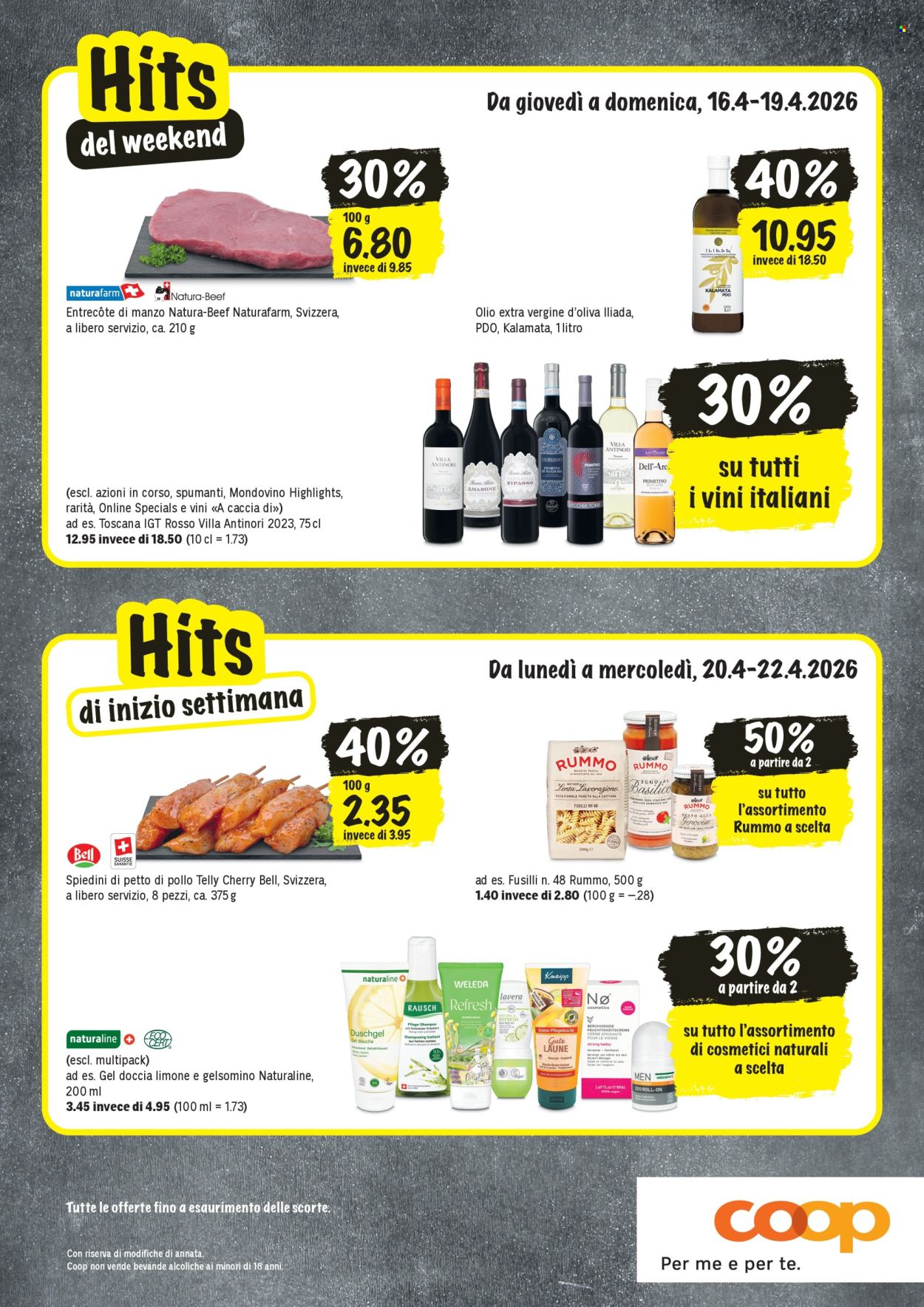 Volantino Coop - 16.4.2026 - 22.4.2026. Pagina 20. Pagina 20