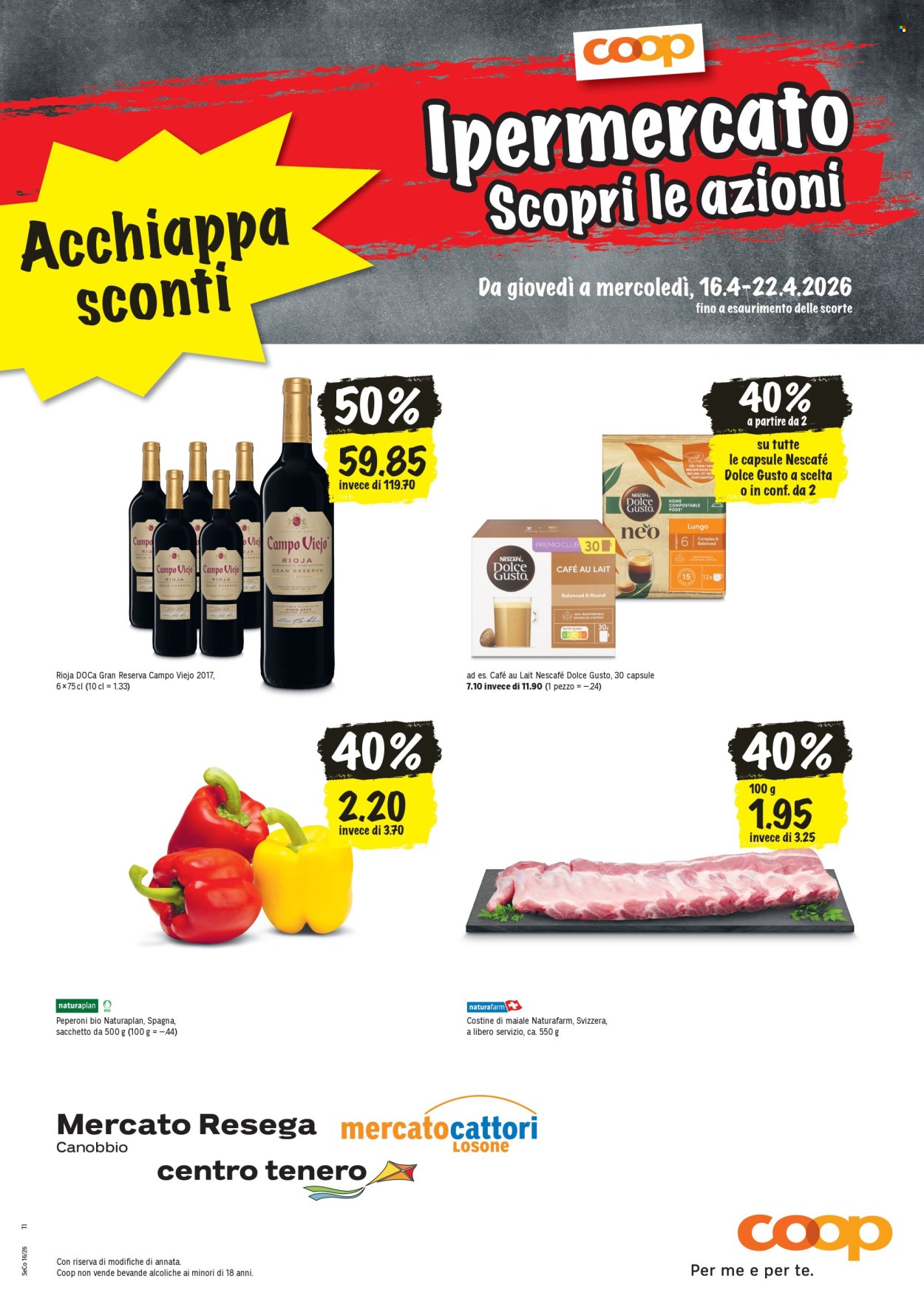 Volantino Coop - 16.4.2026 - 22.4.2026. Pagina 21. Pagina 21