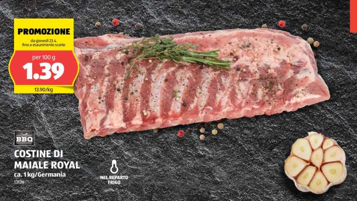 COSTINE DI MAIALE ROYAL
