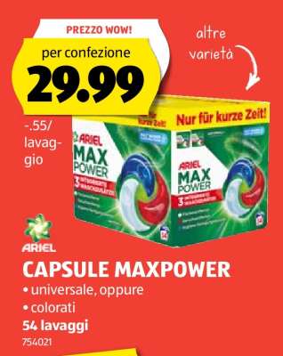 ARIEL CAPSULE MAXPOWER