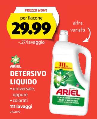 ARIEL DETERSIVO LIQUIDO