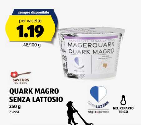QUARK MAGRO SENZA LATTOSIO