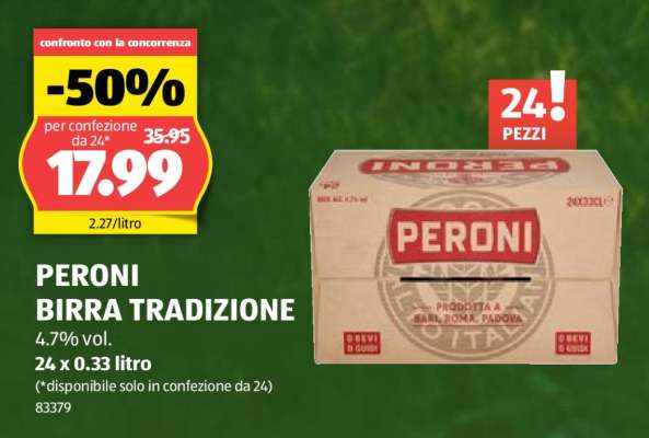 PERONI BIRRA TRADIZIONE