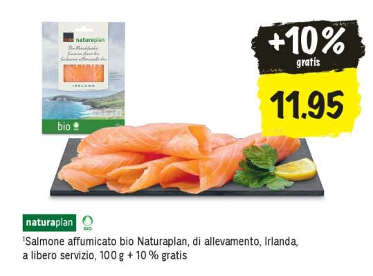 Salmone affumicato bio Naturaplan