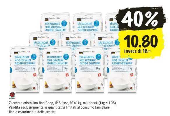 Zucchero cristallino fino Coop