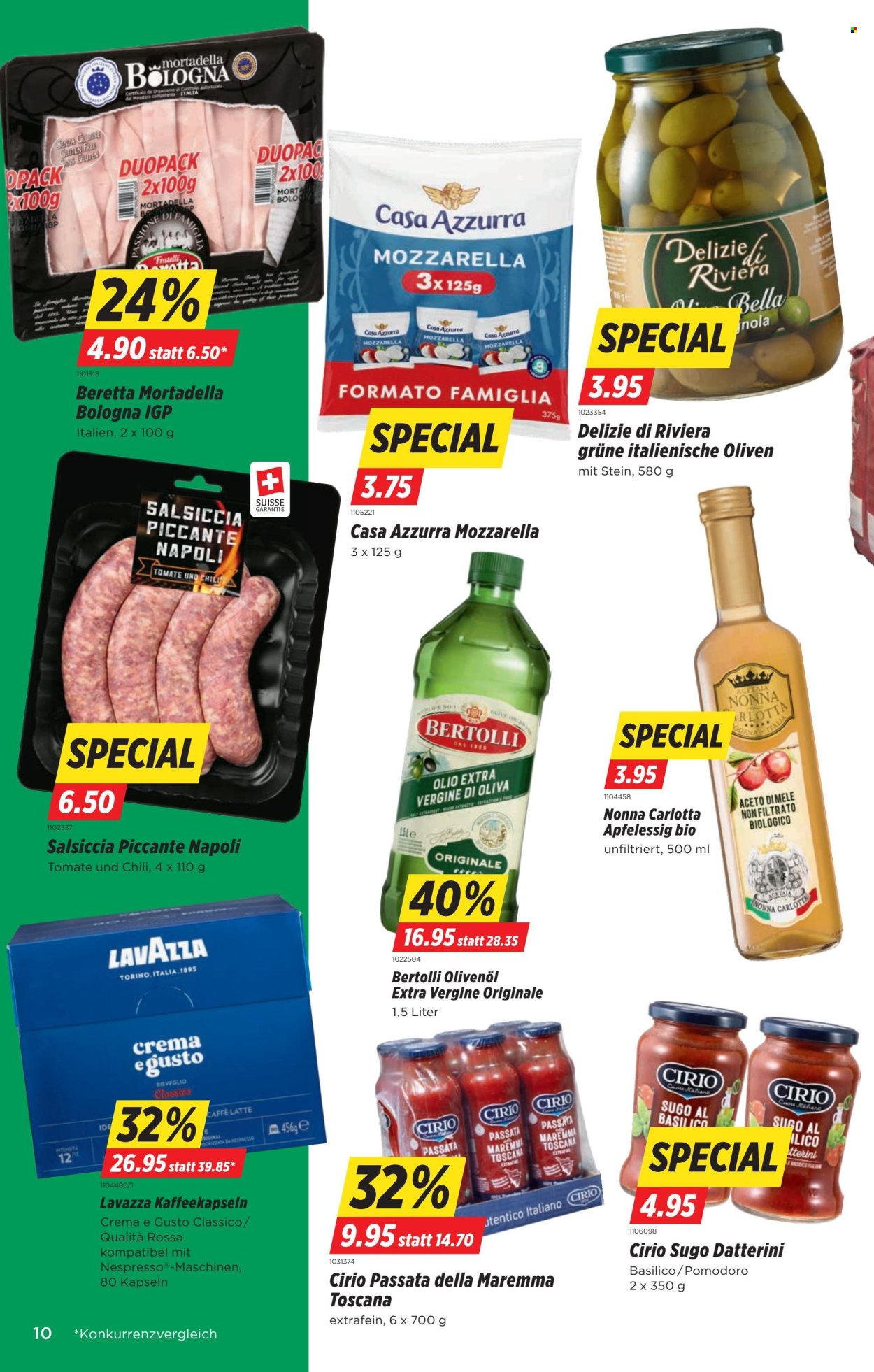 Volantino Denner - 23.4.2026 - 29.4.2026. Pagina 10. Pagina 10