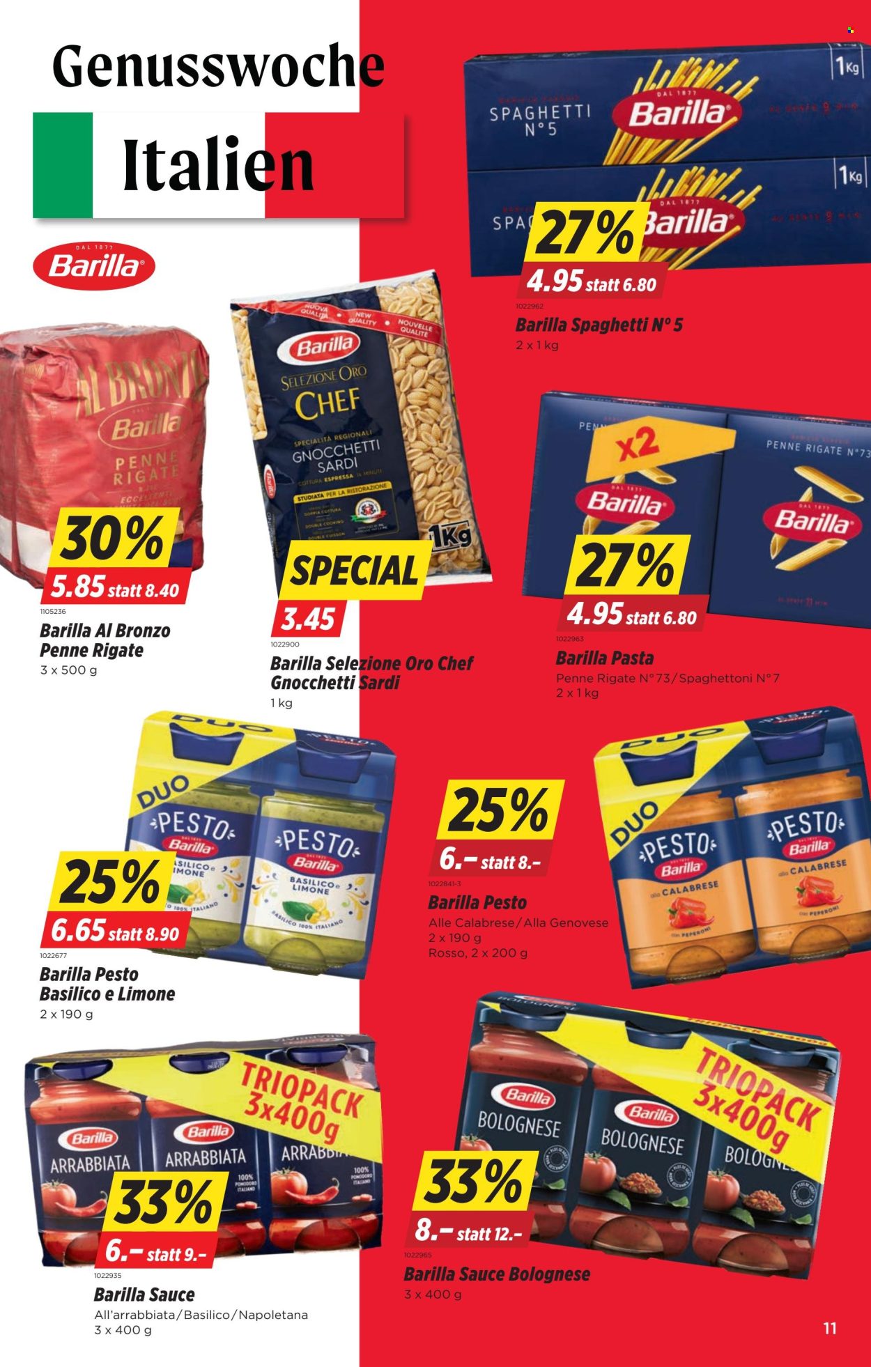 Volantino Denner - 23.4.2026 - 29.4.2026. Pagina 11. Pagina 11