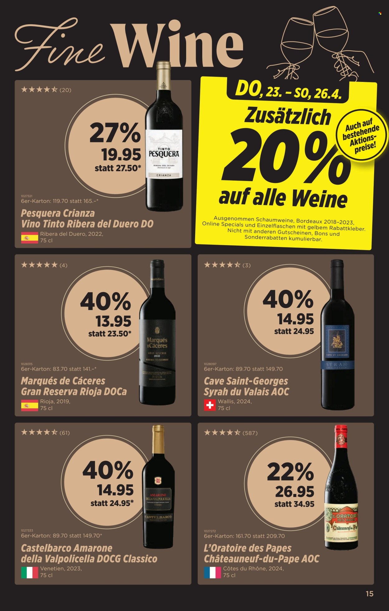 Volantino Denner - 23.4.2026 - 29.4.2026. Pagina 15. Pagina 15