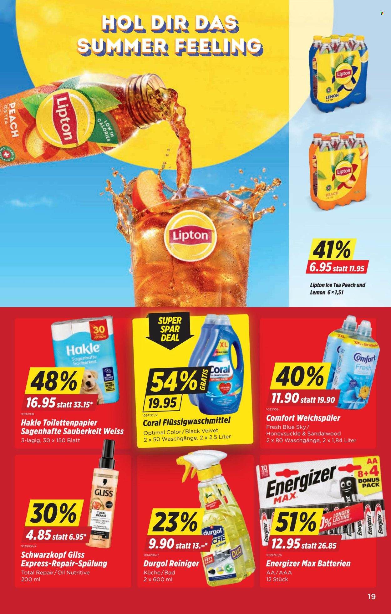 Volantino Denner - 23.4.2026 - 29.4.2026. Pagina 19. Pagina 19