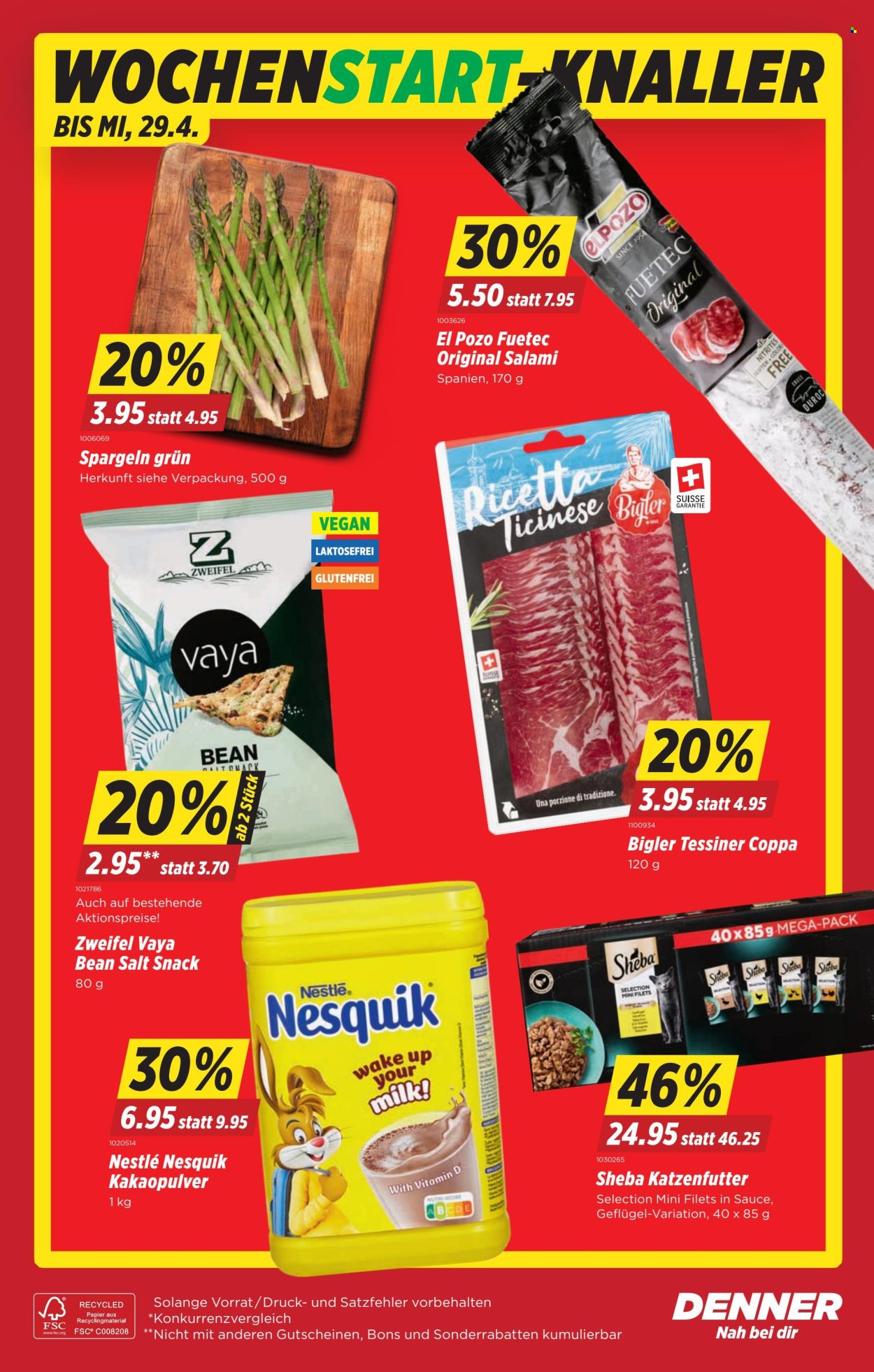 Volantino Denner - 23.4.2026 - 29.4.2026. Pagina 22. Pagina 22