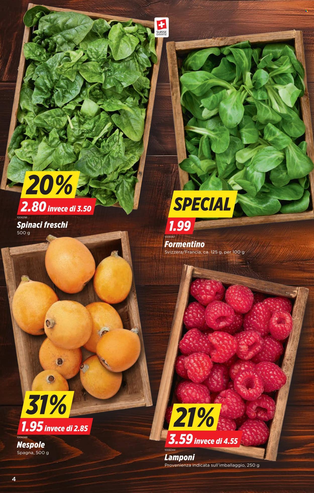 Volantino Denner - 23.4.2026 - 29.4.2026. Pagina 4. Pagina 4