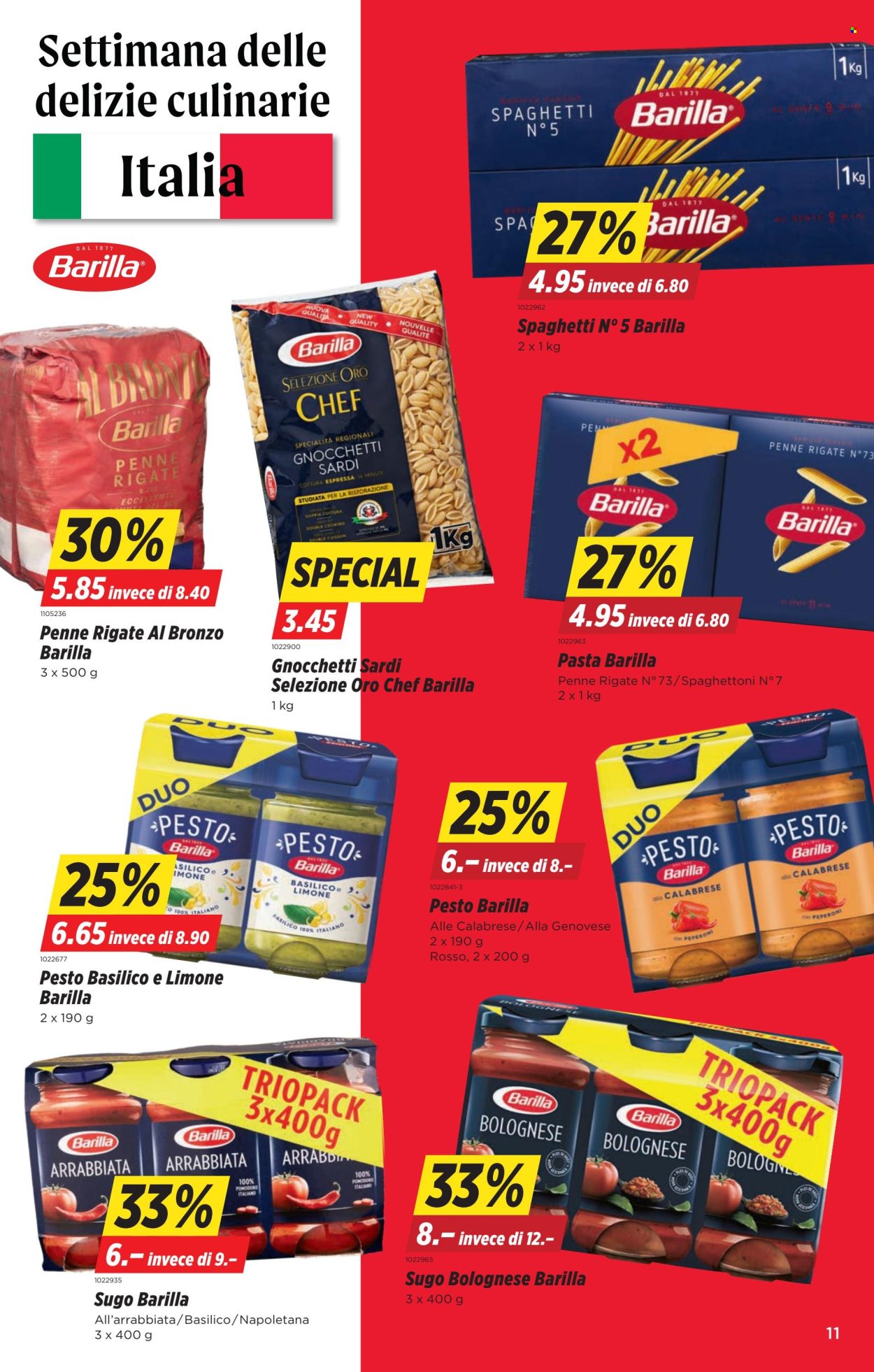 Volantino Denner - 23.4.2026 - 29.4.2026. Pagina 11. Pagina 11