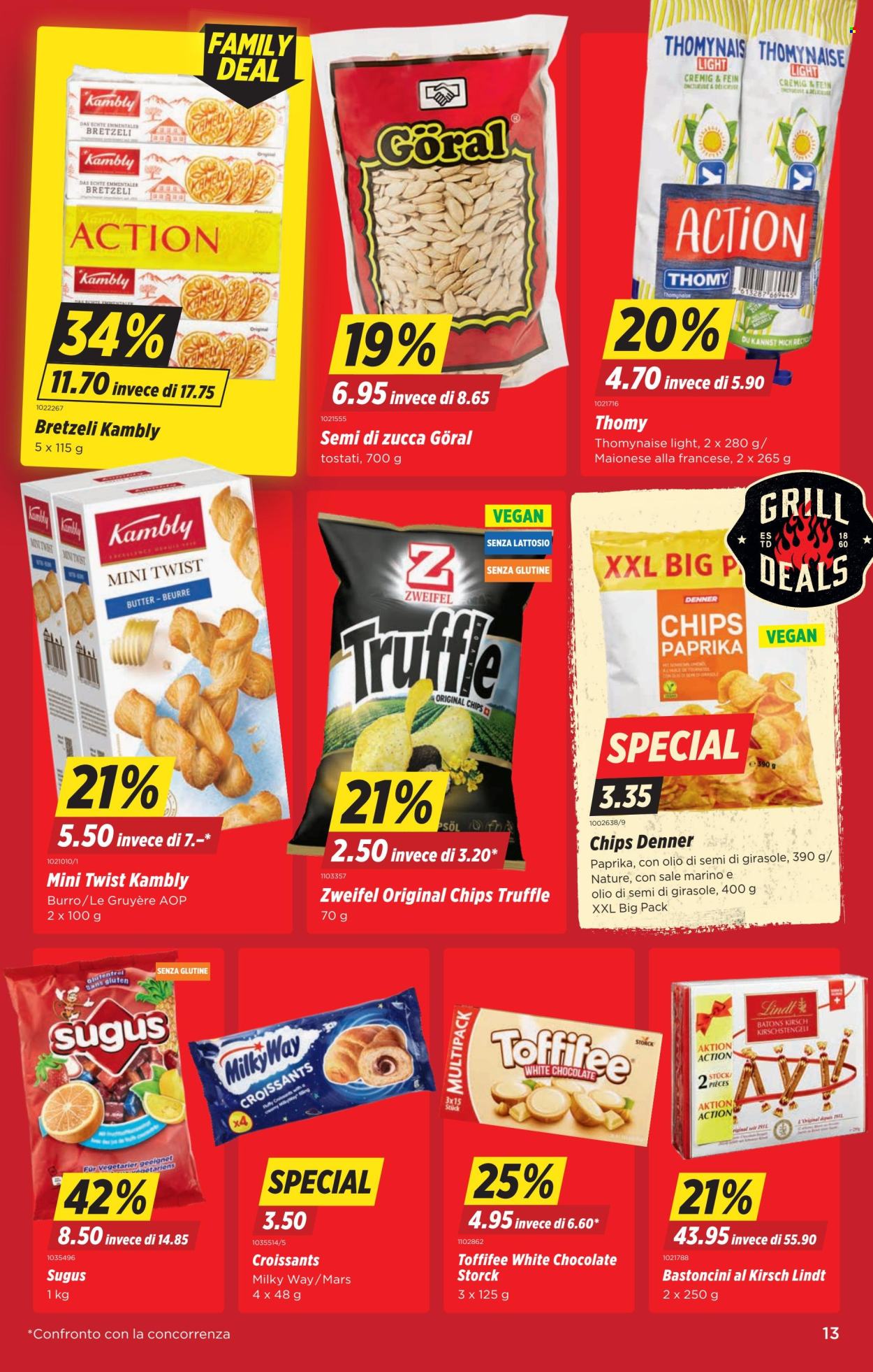 Volantino Denner - 23.4.2026 - 29.4.2026. Pagina 13. Pagina 13