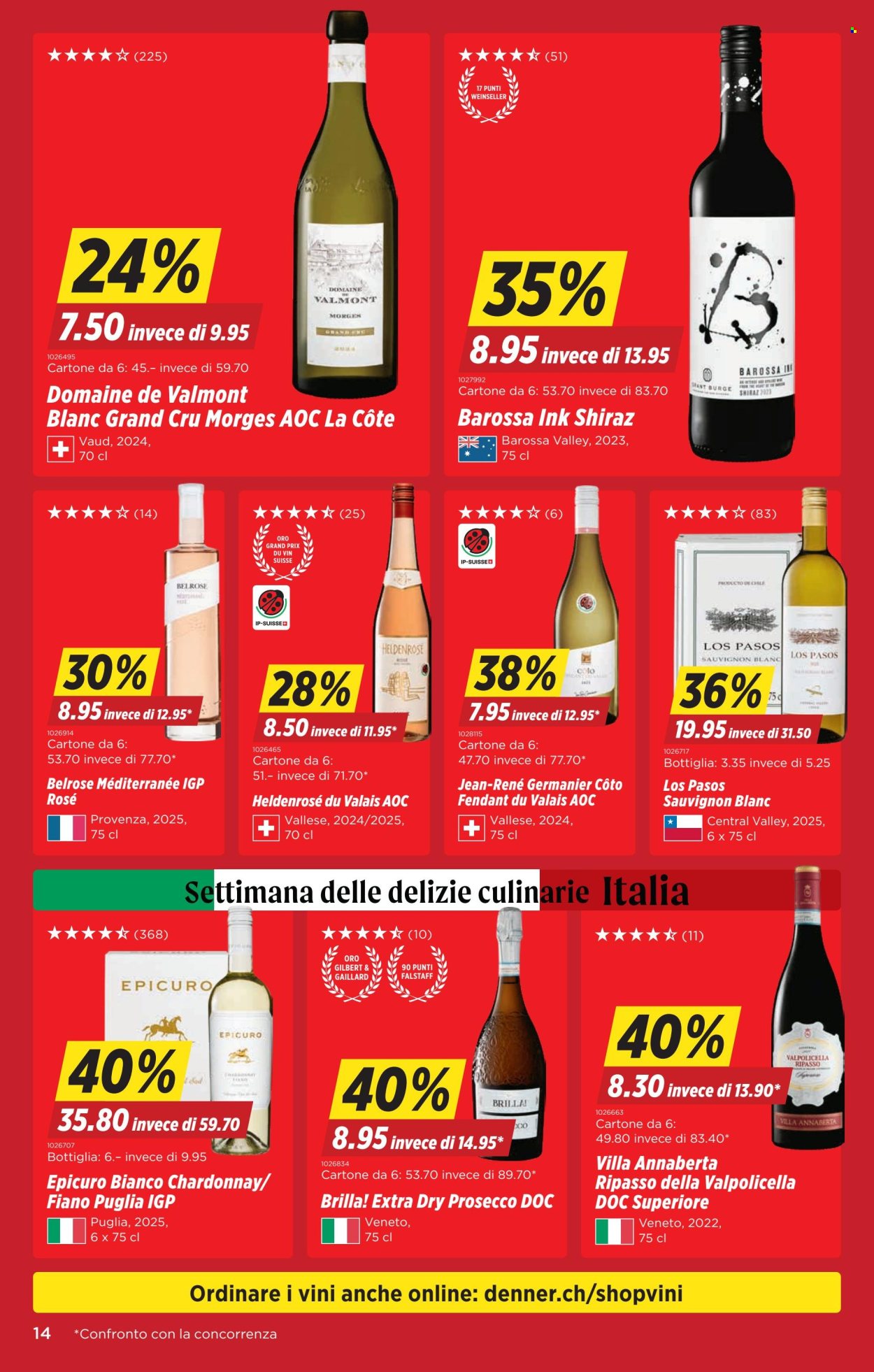 Volantino Denner - 23.4.2026 - 29.4.2026. Pagina 14. Pagina 14