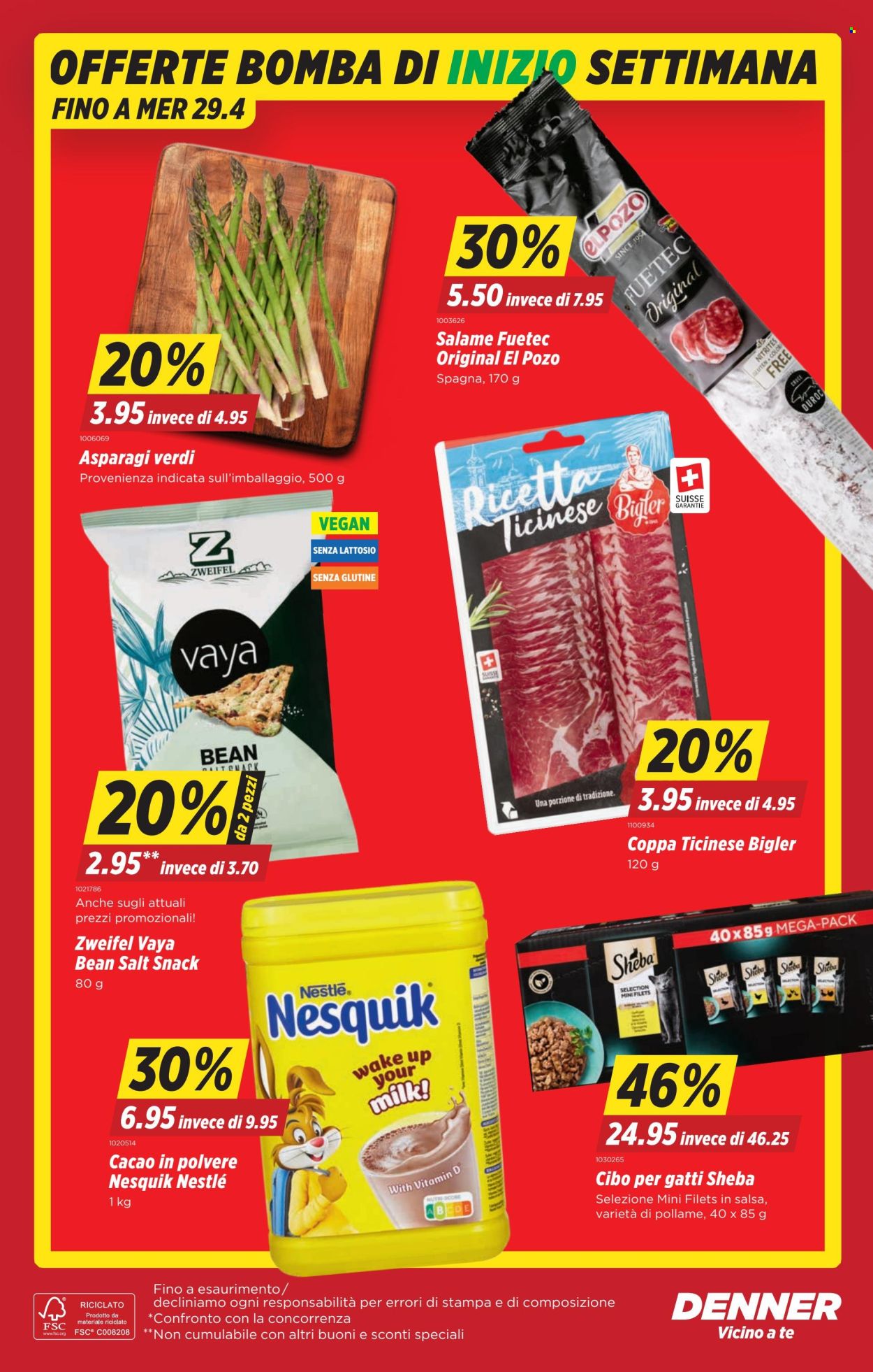 Volantino Denner - 23.4.2026 - 29.4.2026. Pagina 22. Pagina 22