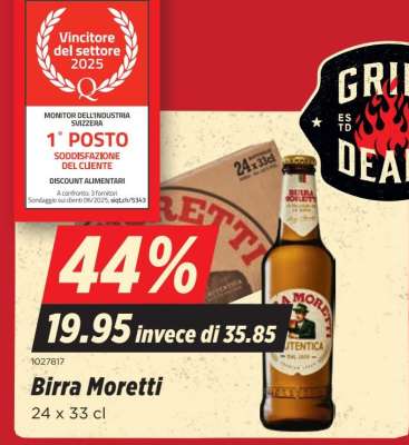 BIRRA MORETTI