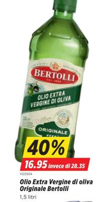 Olio Extra Vergine di oliva Originale Bertolli