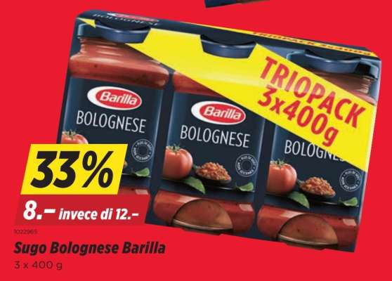 Sugo Bolognese Barilla