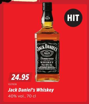 JACK DANIEL'S WHISKEY