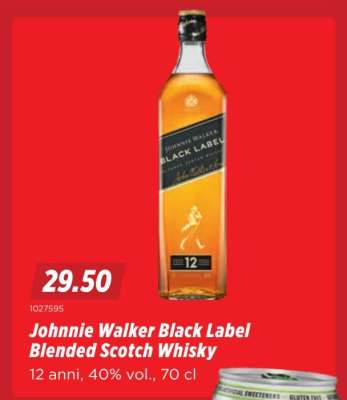 Johnnie Walker Black Label Blended Scotch Whisky