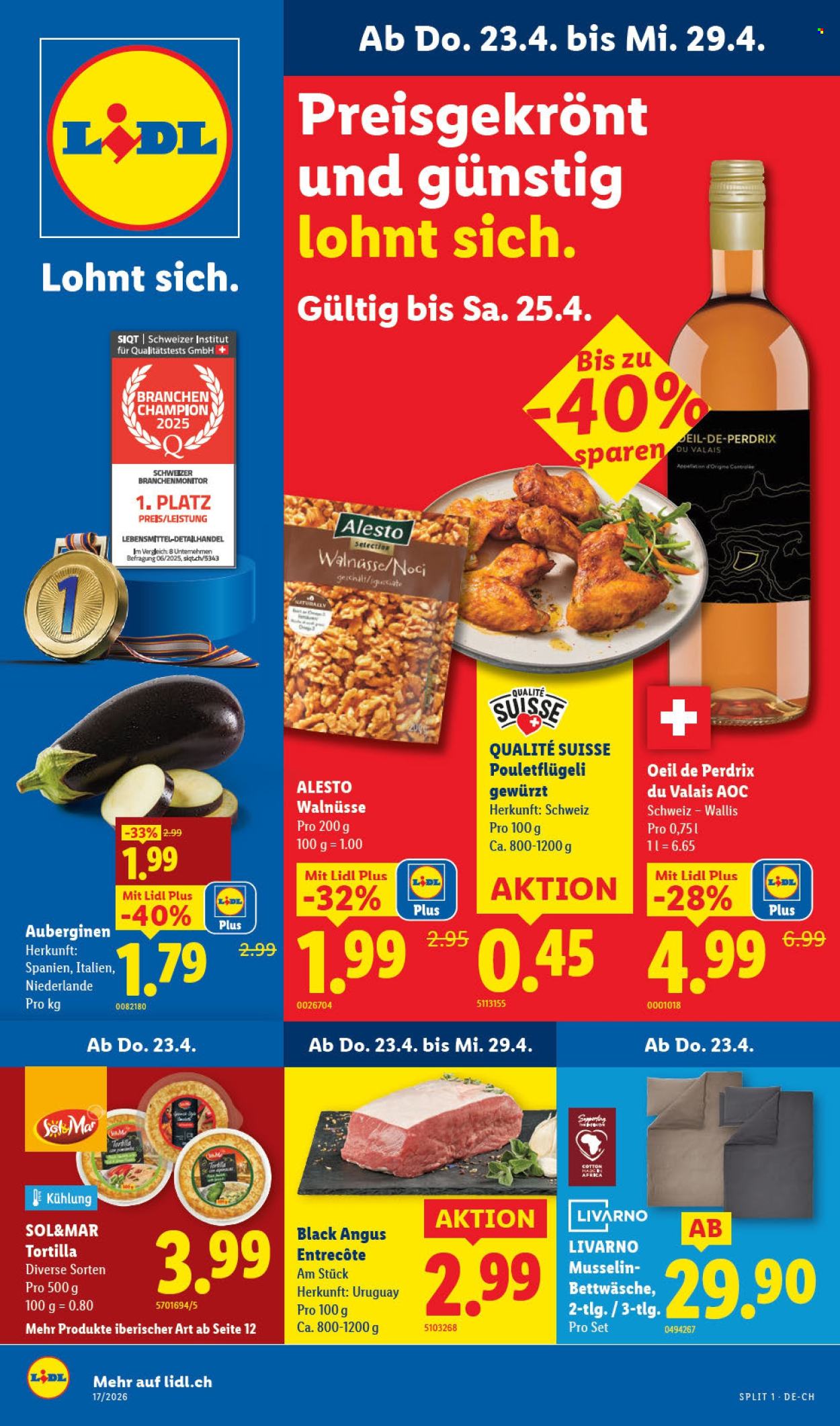 Volantino Lidl - 23.4.2026 - 29.4.2026. Pagina 1. Pagina 1