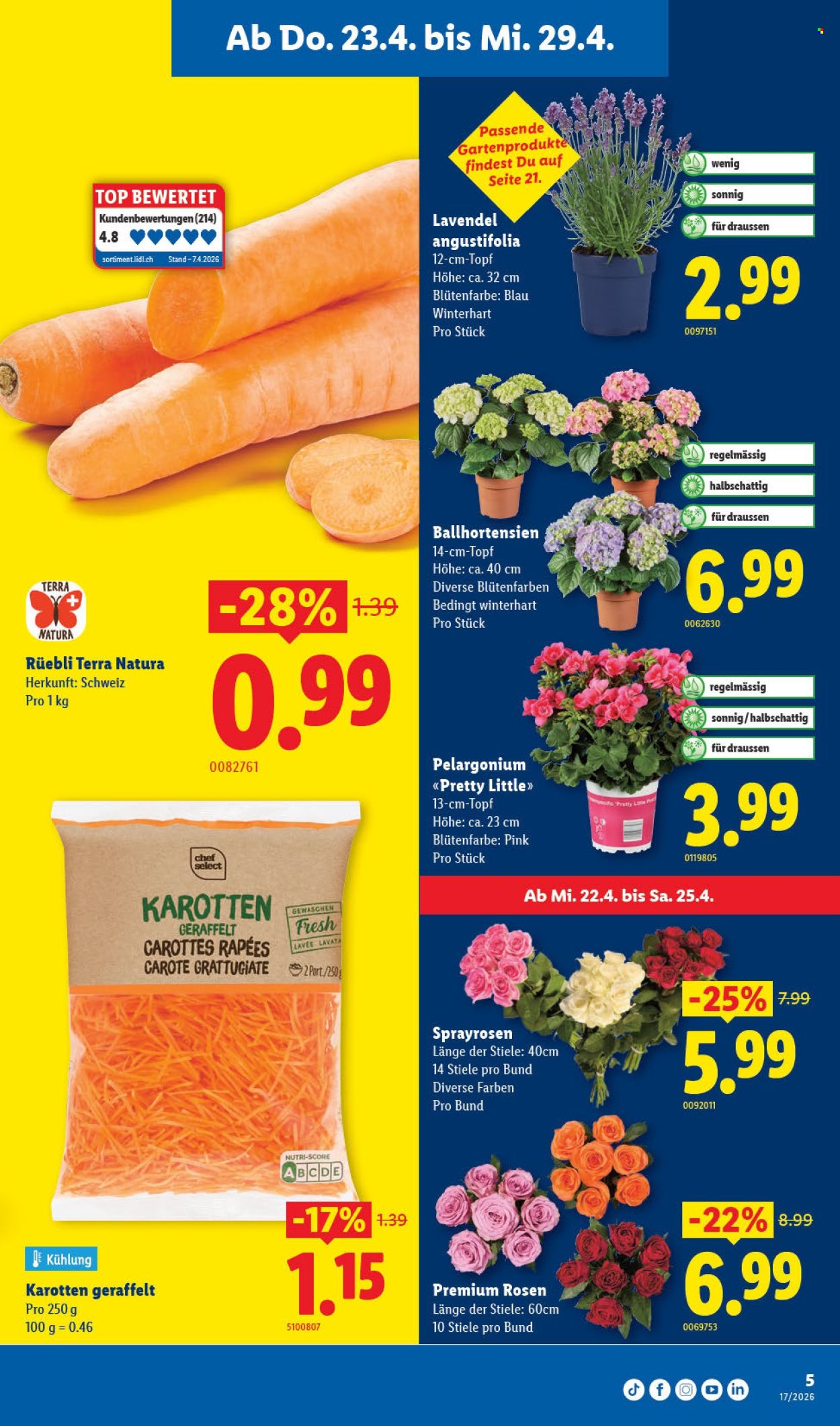 Volantino Lidl - 23.4.2026 - 29.4.2026. Pagina 5. Pagina 5