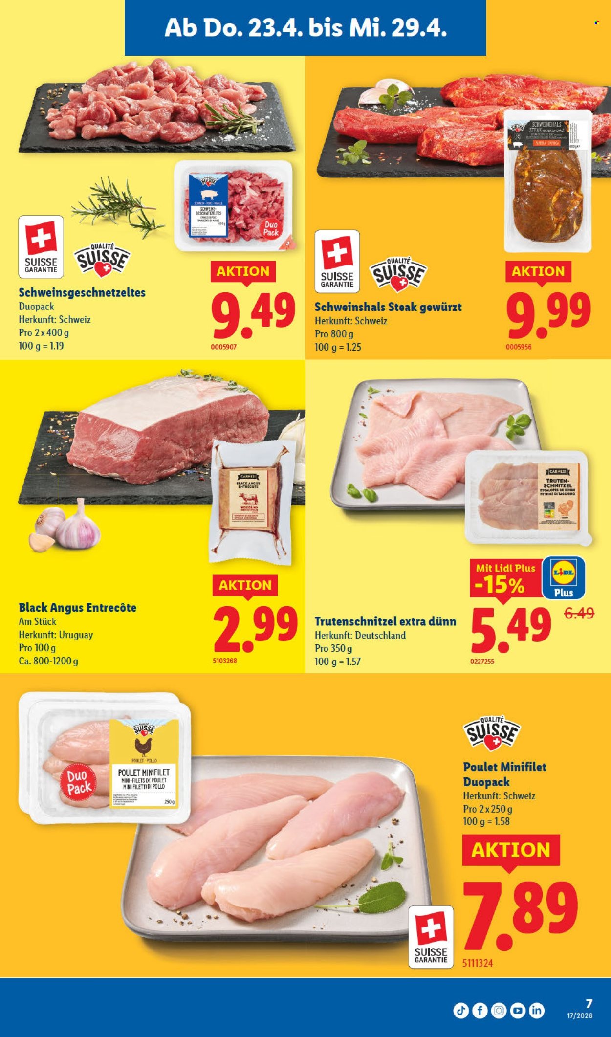 Volantino Lidl - 23.4.2026 - 29.4.2026. Pagina 7. Pagina 7