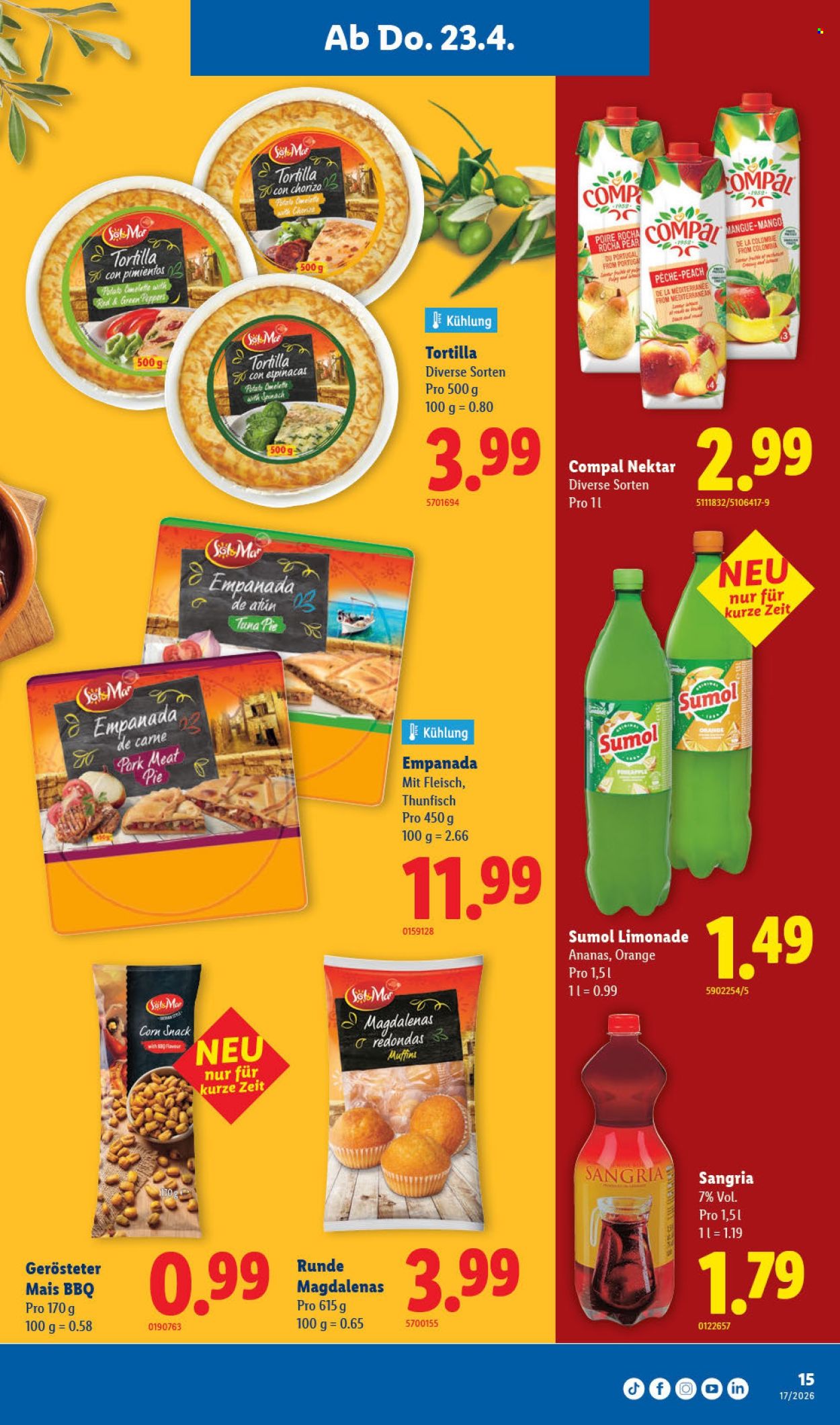 Volantino Lidl - 23.4.2026 - 29.4.2026. Pagina 15. Pagina 15