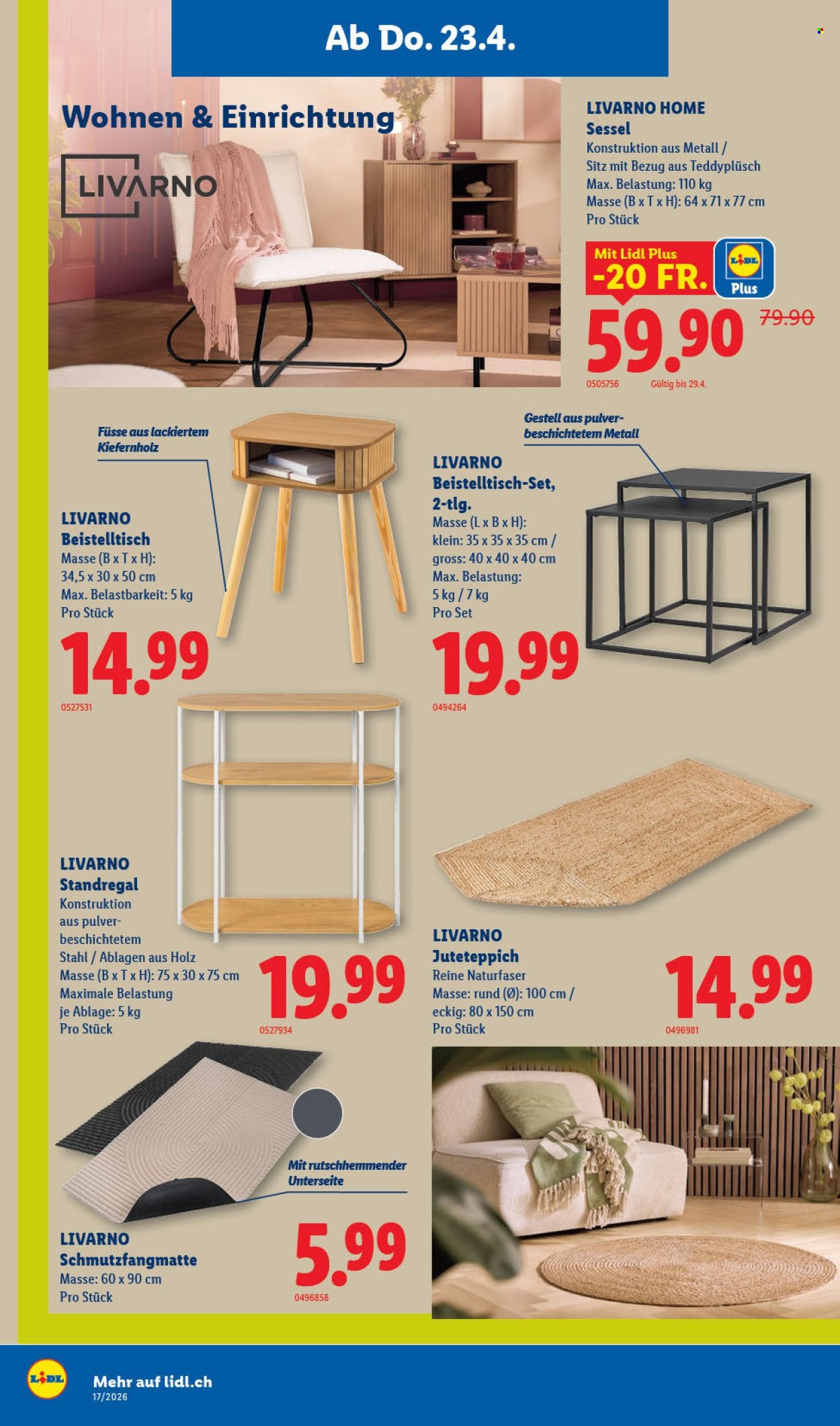 Volantino Lidl - 23.4.2026 - 29.4.2026. Pagina 20. Pagina 20
