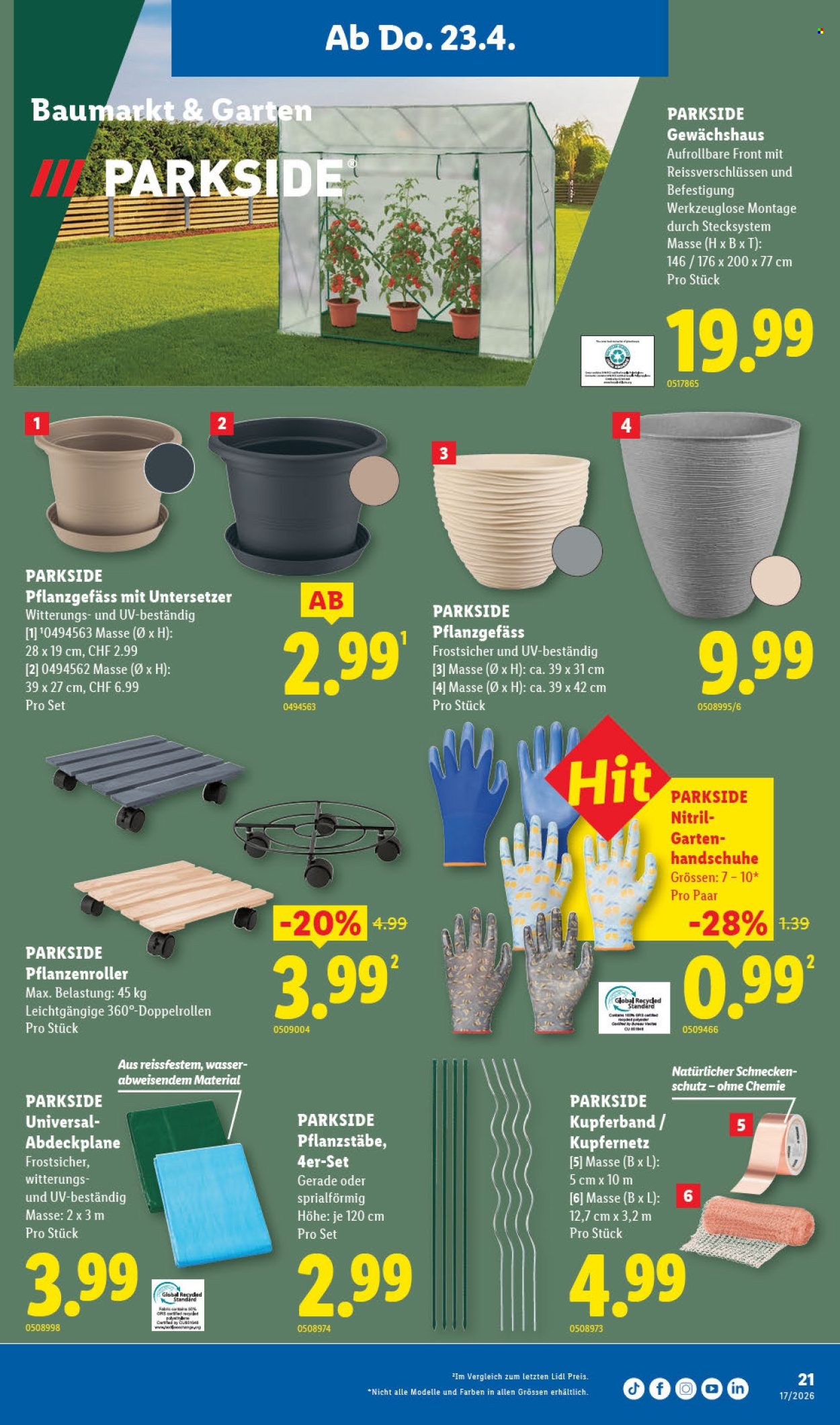 Volantino Lidl - 23.4.2026 - 29.4.2026. Pagina 21. Pagina 21