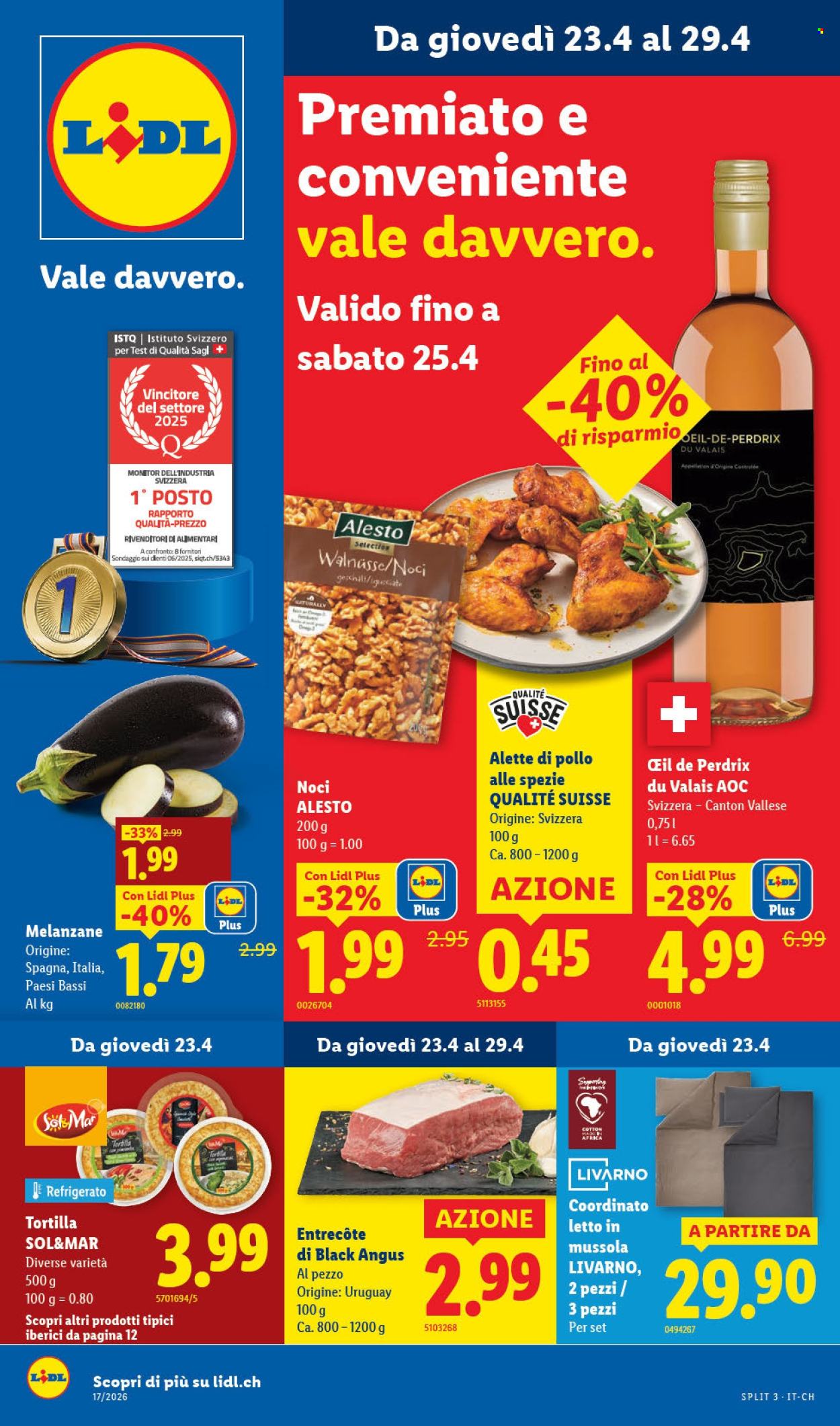 Volantino Lidl - 23.4.2026 - 29.4.2026. Pagina 1. Pagina 1