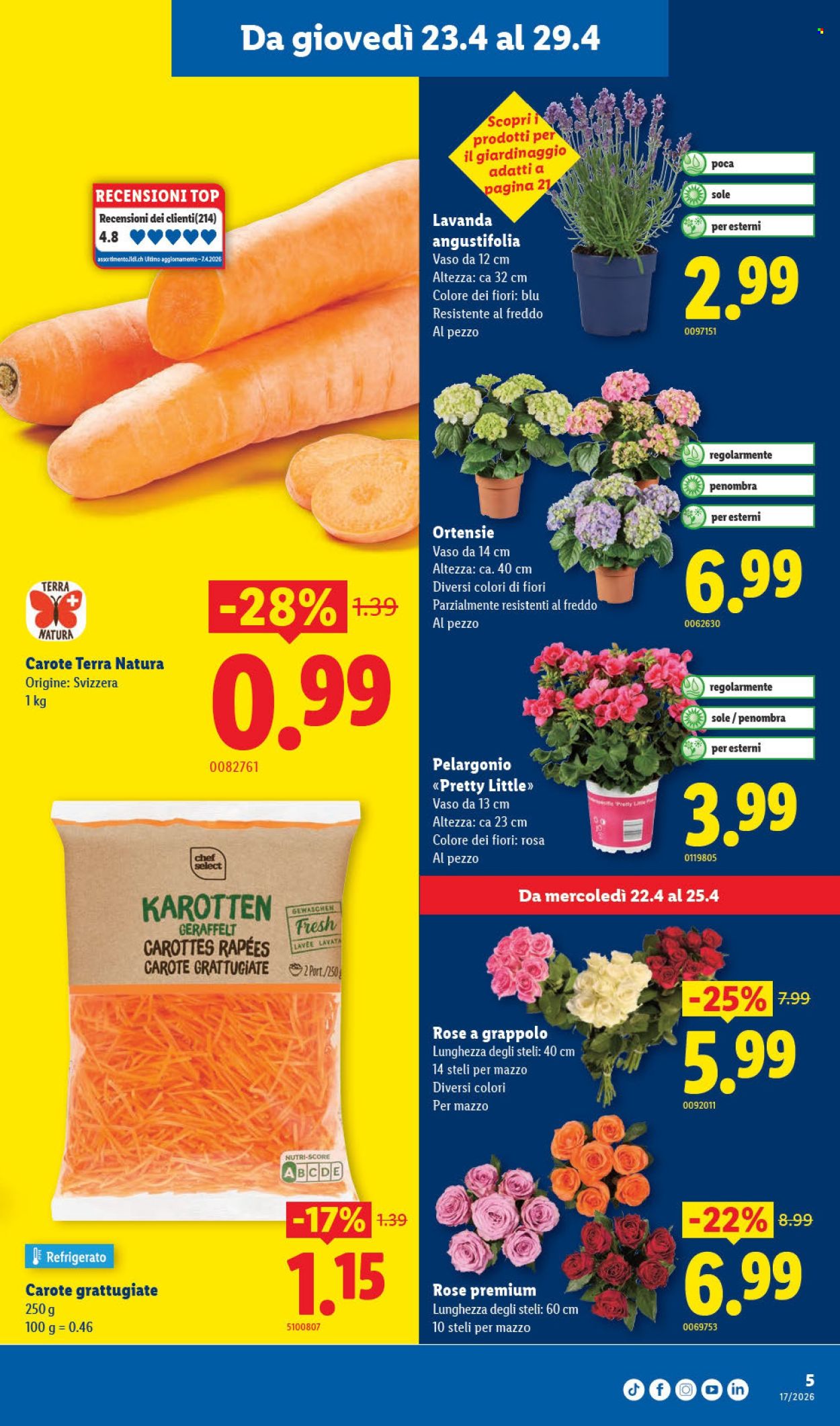 Volantino Lidl - 23.4.2026 - 29.4.2026. Pagina 5. Pagina 5