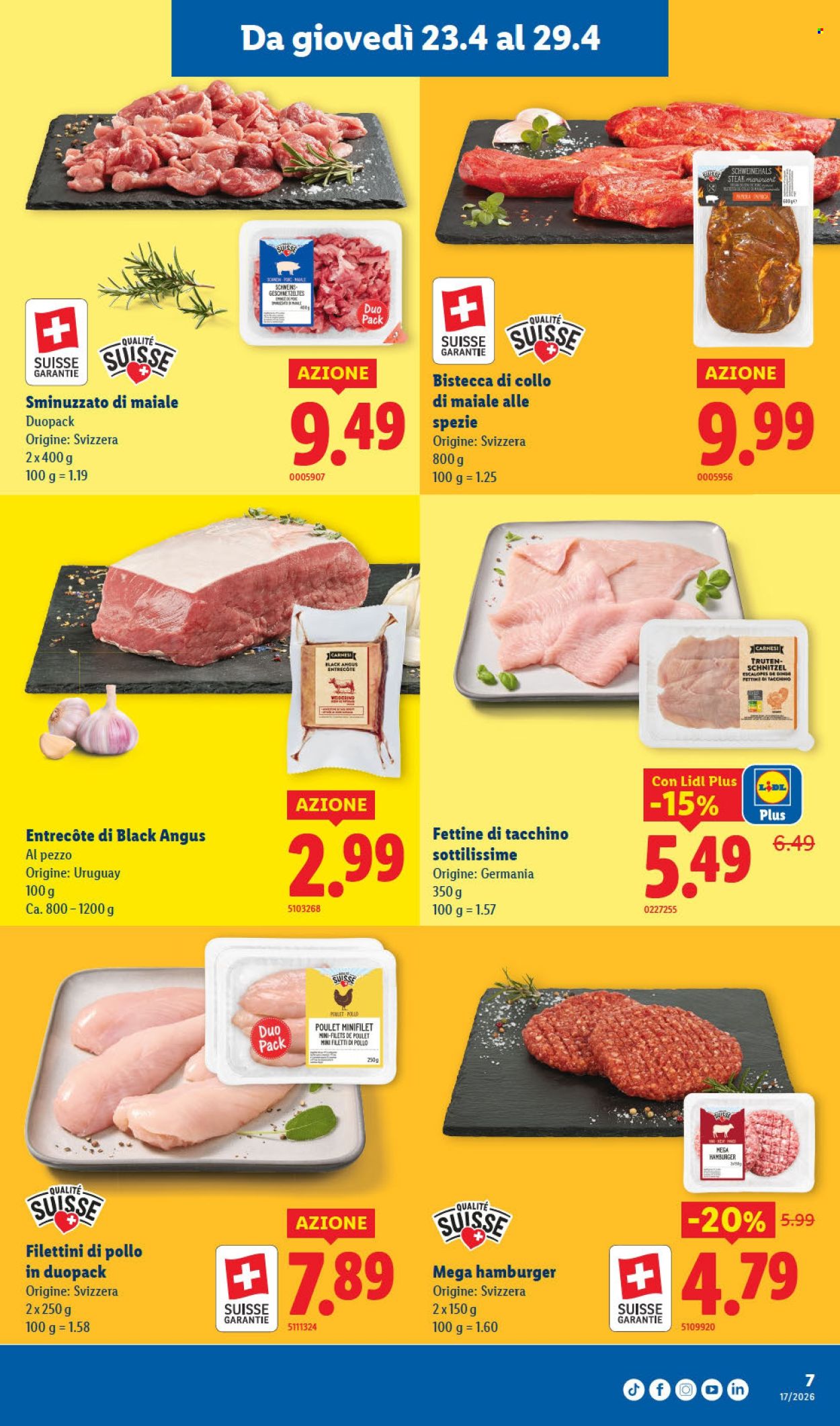 Volantino Lidl - 23.4.2026 - 29.4.2026. Pagina 7. Pagina 7