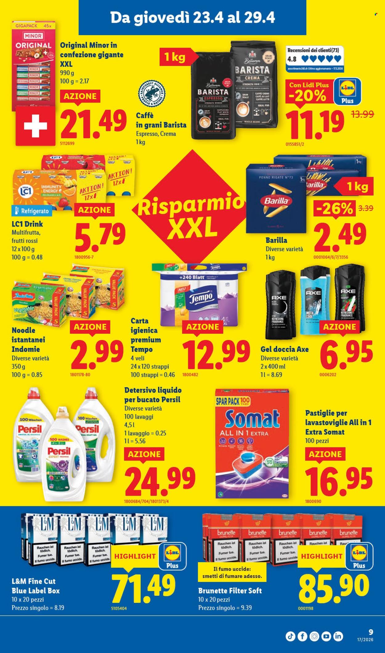 Volantino Lidl - 23.4.2026 - 29.4.2026. Pagina 9. Pagina 9
