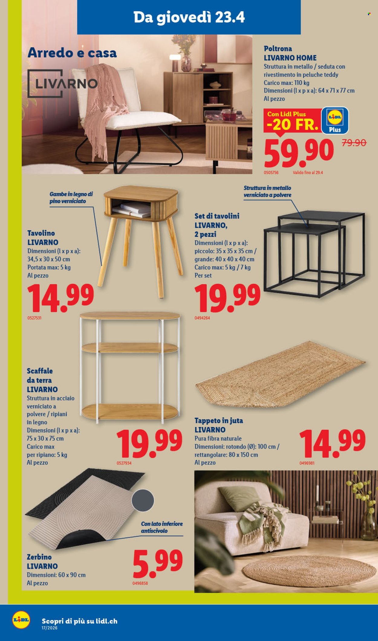 Volantino Lidl - 23.4.2026 - 29.4.2026. Pagina 20. Pagina 20