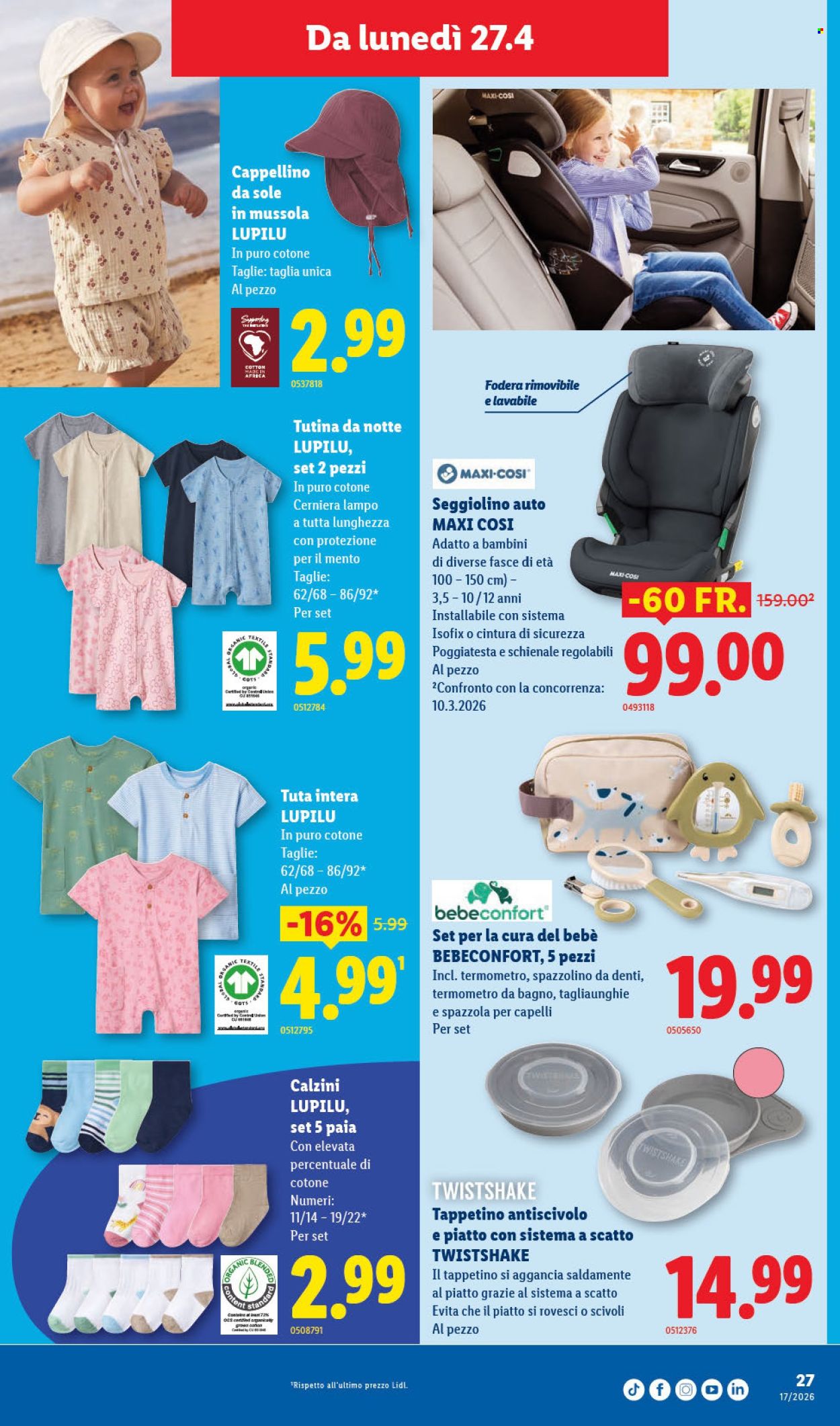 Volantino Lidl - 23.4.2026 - 29.4.2026. Pagina 27. Pagina 27
